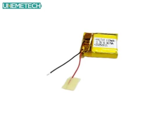 গুণমান  3.8V 110mAh 441718 High Voltage Polymer Lithium Ion Battery for Medical Bracelet কারখানা