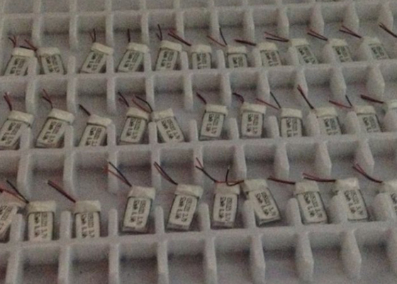 3.7V 60mAh আল্ট্রা ছোট রিচার্জেবল লিপো ব্যাটারি 351220 পোশাকজাত পণ্যের জন্য