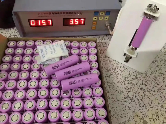 INR18650-26E 2600mAh 3C 1000 চক্র 3.65V রিচার্জযোগ্য লিথিয়াম-আয়ন 18650 ব্যাটারি