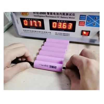 INR18650-26E 2600mAh 3C 1000 চক্র 3.65V রিচার্জযোগ্য লিথিয়াম-আয়ন 18650 ব্যাটারি