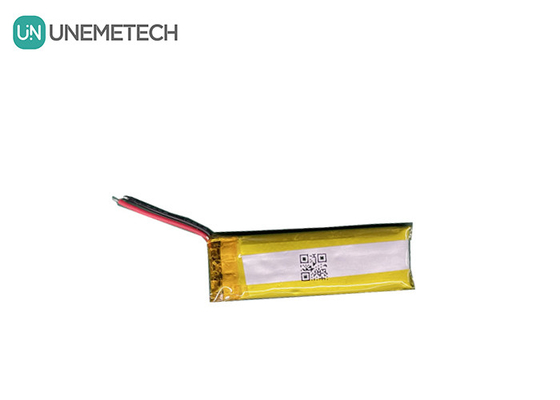 3.7V 100mAh 301235 গ্রাহক ইলেকট্রনিক্সের জন্য রিচার্জযোগ্য লিথিয়াম পলিমার ব্যাটারি