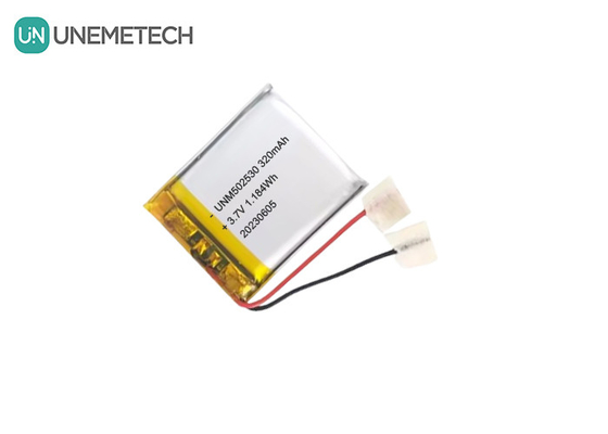 502530 3.7V 320mAh পুনরায় চার্জযোগ্য পলিমার লিথিয়াম ব্যাটারি পোশাকজাত পণ্যগুলির জন্য