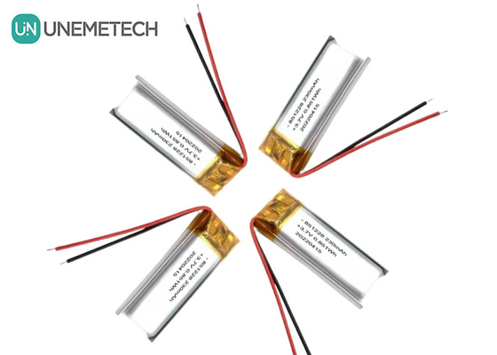 UNEMETECH 230mAh LiPo ব্যাটারি 3.7V লিথিয়াম পলিমার ব্যাটারি 851228 রিমোট কন্ট্রোল পেনের জন্য