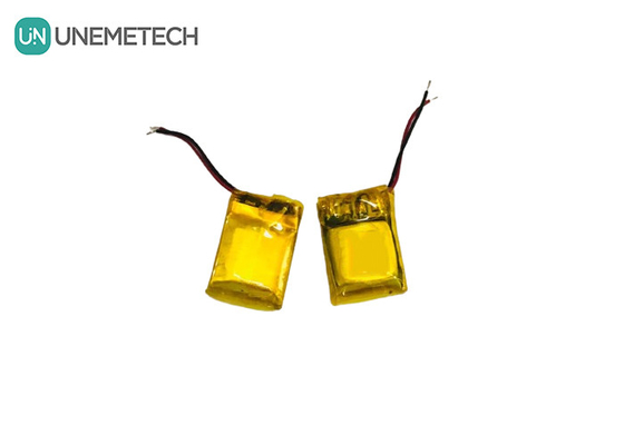 UNEMETECH 401115 রিচার্জযোগ্য পলিমার লিথিয়াম ব্যাটারি / 3.7V 40mAh ইয়ারফোন ব্যাটারি