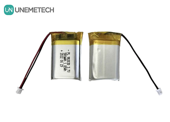3.7V 500mAh লিথিয়াম পলিমার রিচার্জেবল ব্যাটারি 902030 পোষাকযোগ্য ডিভাইসের জন্য