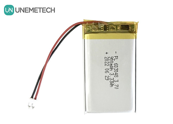 সৌন্দর্য সরঞ্জাম জন্য পাইকারি 3.7V 900mAh রিচার্জযোগ্য পলিমার লিথিয়াম আয়ন ব্যাটারি 603048