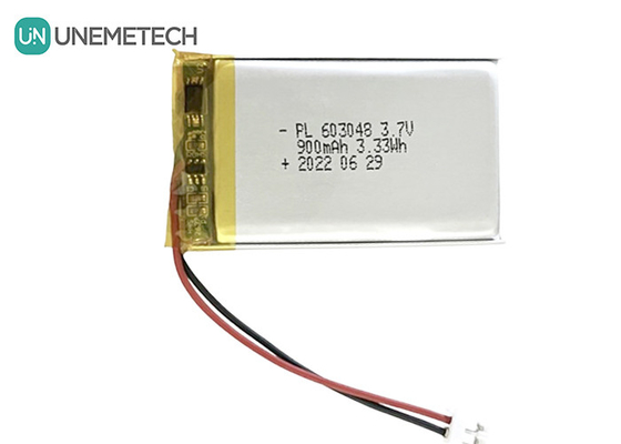 সৌন্দর্য সরঞ্জাম জন্য পাইকারি 3.7V 900mAh রিচার্জযোগ্য পলিমার লিথিয়াম আয়ন ব্যাটারি 603048