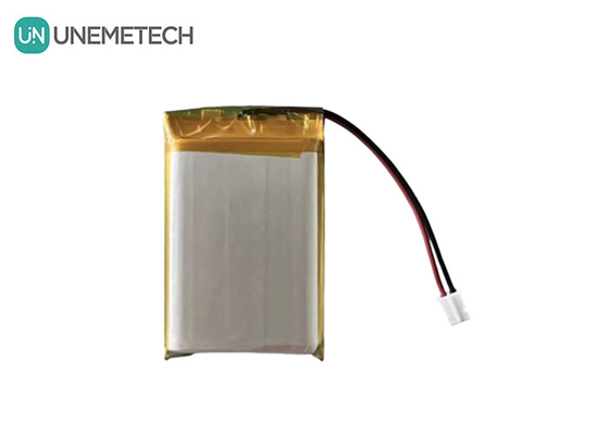 UNEMETECH 1.5A রিচার্জযোগ্য লি-পলিমার ব্যাটারি 803450 / 3.7V 1500mAh লিথিয়াম আয়ন পলিমার ব্যাটারি