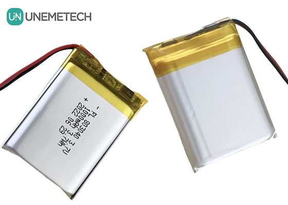 3.7V লিথিয়াম পলিমার ব্যাটারি 803040 1000mAh কসমেটিক যন্ত্রের জন্য পলি লিথিয়াম ব্যাটারি