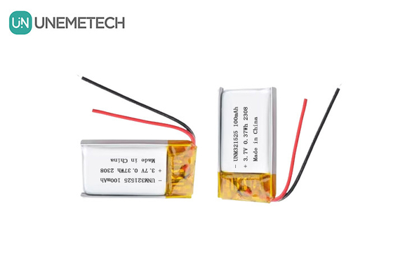 3.7V 80mAh 321525 রিচার্জযোগ্য লিথিয়াম-আয়ন পলিমার ব্যাটারি চার্জিং 1C ইলেকট্রনিক পণ্যের জন্য