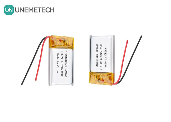 3.7V 80mAh 321525 রিচার্জযোগ্য লিথিয়াম-আয়ন পলিমার ব্যাটারি চার্জিং 1C ইলেকট্রনিক পণ্যের জন্য
