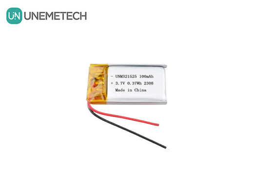 3.7V 80mAh 321525 রিচার্জযোগ্য লিথিয়াম-আয়ন পলিমার ব্যাটারি চার্জিং 1C ইলেকট্রনিক পণ্যের জন্য