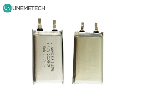 3.7V 500mAh কাস্টম রিচার্জেবল পলিমার লিথিয়াম ব্যাটারি 552338 3C ডিজিটাল পণ্যের জন্য
