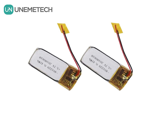 কাস্টম লি-আয়ন পলিমার ব্যাটারি 3.7 ভি 110mAh 401229 ইয়ারফোন চার্জিং কেসের জন্য ছোট লিপো ব্যাটারি