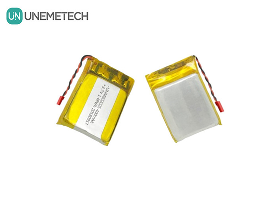 802025 লিথিয়াম পলিমার ব্যাটারি 3.7V 400mAh জিপিএস ট্র্যাকারের জন্য রিচার্জযোগ্য লিপিও ব্যাটারি