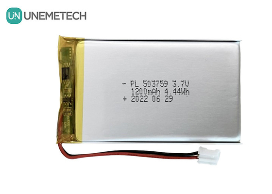 রিচার্জেবল লি পলিমার ব্যাটারি 3.7V 1200mAh 503759 পলি লিথিয়াম ব্যাটারি অ্যাডভাইসমেন্ট প্লেয়ারের জন্য