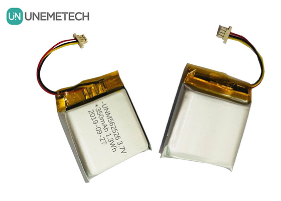 4.2V 350mAh কাস্টম লিথিয়াম আয়ন পলিমার ব্যাটারি 562526 1.0C ডিজিটাল পণ্যগুলির জন্য স্রাব
