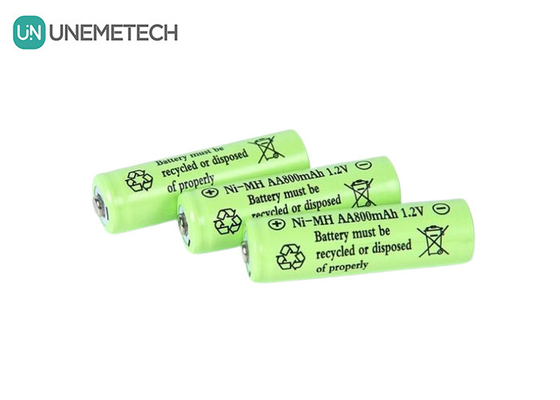 ODM NiMh ব্যাটারি AA800 AA 1.2V 800mah রিচার্জযোগ্য ব্যাটারি বৈদ্যুতিক টুথব্রাশের জন্য