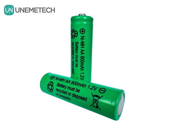 ODM NiMh ব্যাটারি AA800 AA 1.2V 800mah রিচার্জযোগ্য ব্যাটারি বৈদ্যুতিক টুথব্রাশের জন্য