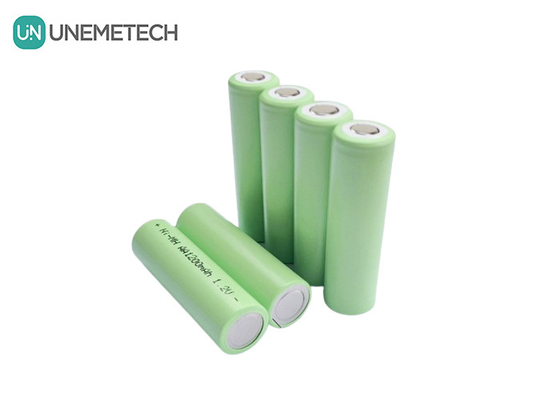 AA1200 1.2V AA 1200mAh NiMH ব্যাটারি জরুরী ল্যাম্পের জন্য পুনরায় চার্জযোগ্য