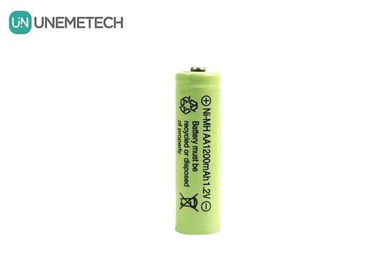 AA1200 1.2V AA 1200mAh NiMH ব্যাটারি জরুরী ল্যাম্পের জন্য পুনরায় চার্জযোগ্য