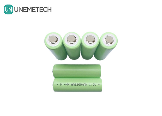 AA1200 1.2V AA 1200mAh NiMH ব্যাটারি জরুরী ল্যাম্পের জন্য পুনরায় চার্জযোগ্য
