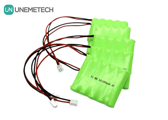 AA1200 1.2V AA 1200mAh NiMH ব্যাটারি জরুরী ল্যাম্পের জন্য পুনরায় চার্জযোগ্য