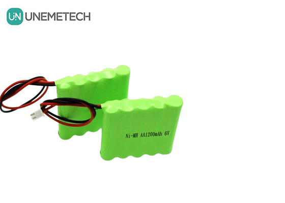 AA1200 1.2V AA 1200mAh NiMH ব্যাটারি জরুরী ল্যাম্পের জন্য পুনরায় চার্জযোগ্য