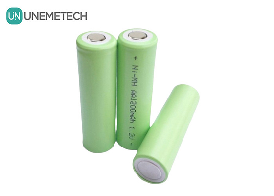 AA1200 1.2V AA 1200mAh NiMH ব্যাটারি জরুরী ল্যাম্পের জন্য পুনরায় চার্জযোগ্য