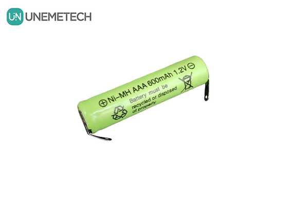 AAA 1.2V 600mAh রিচার্জযোগ্য NiMH ব্যাটারি AAA600 ইলেকট্রনিক খেলনা জন্য