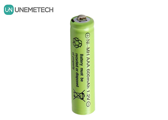 AAA 1.2V 600mAh রিচার্জযোগ্য NiMH ব্যাটারি AAA600 ইলেকট্রনিক খেলনা জন্য