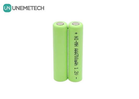 UNEMETECH AAA রিচার্জযোগ্য নি-এমএইচ ব্যাটারি 1.2V 700mAh AAA700 বৈদ্যুতিক শেভারের জন্য