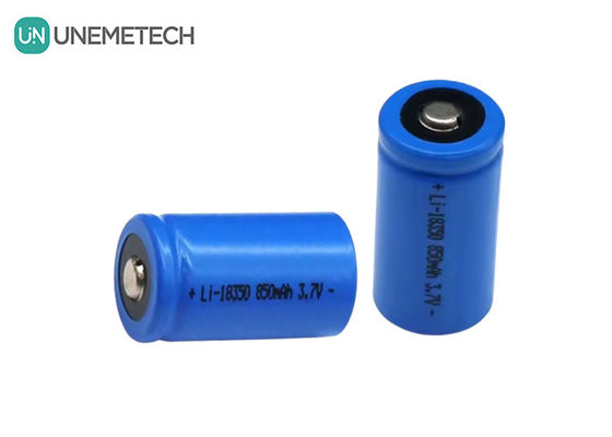 3.7v 850mah লিথিয়াম আয়ন ব্যাটারি রিচার্জেবল 18350 NCM ব্যাটারি পোর্টেবল ভ্যাকুয়াম ক্লিনারের জন্য