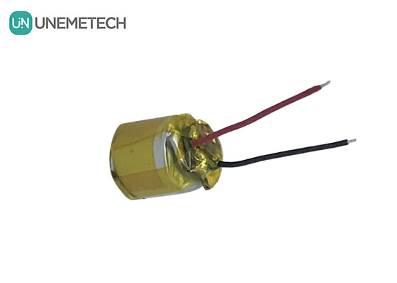 3.7V 65mAh পলিমার সিলিন্ড্রিকাল লিথিয়াম আয়ন ব্যাটারি 10100 ওয়্যারলেস ব্লুটুথ হেডসেটের জন্য