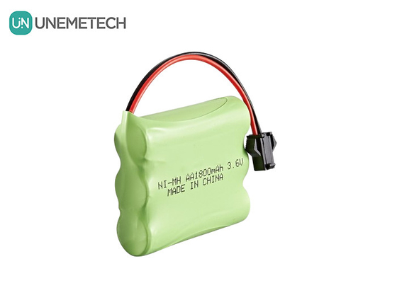3.6V NiMH ব্যাটারি প্যাক 1800mAh রিচার্জেবল এএ ব্যাটারি জন্য রিমোট কন্ট্রোল খেলনা গাড়ী