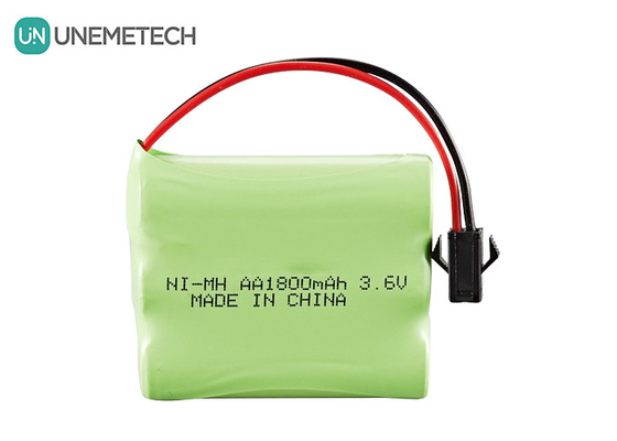 3.6V NiMH ব্যাটারি প্যাক 1800mAh রিচার্জেবল এএ ব্যাটারি জন্য রিমোট কন্ট্রোল খেলনা গাড়ী