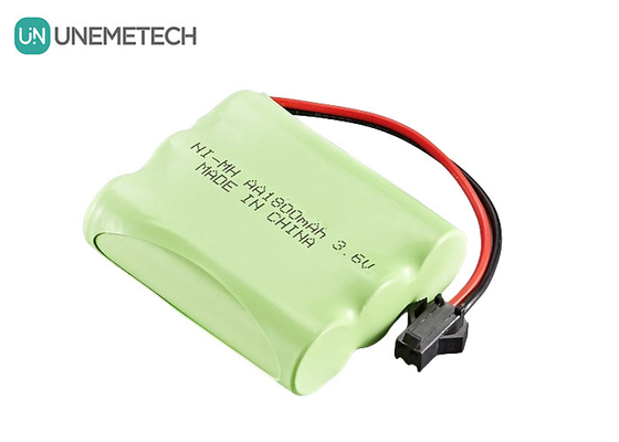 3.6V NiMH ব্যাটারি প্যাক 1800mAh রিচার্জেবল এএ ব্যাটারি জন্য রিমোট কন্ট্রোল খেলনা গাড়ী