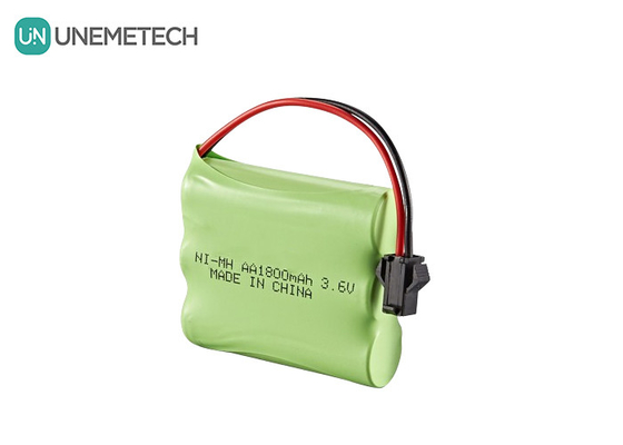 3.6V NiMH ব্যাটারি প্যাক 1800mAh রিচার্জেবল এএ ব্যাটারি জন্য রিমোট কন্ট্রোল খেলনা গাড়ী