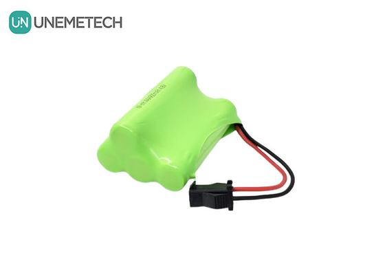 নি-এমএইচ এএএ রিচার্জেবল ব্যাটারি 4.8V 4S নিমএইচ ব্যাটারি প্যাক 900mAh যন্ত্রের জন্য