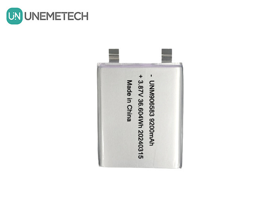 3.87V 9200mAh 906583 পাওয়ার ব্যাংকের জন্য উচ্চ ভোল্টেজ লিথিয়াম আয়ন ব্যাটারি প্যাক