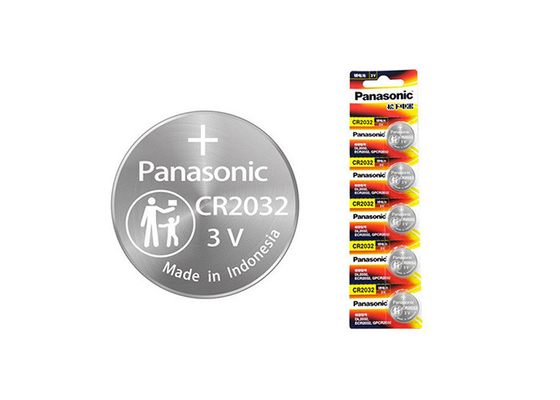 গাড়ির কী ব্যাটারি প্যানাসনিক CR2032 3V 225mAh গাড়ির কী জন্য বোতাম সেল