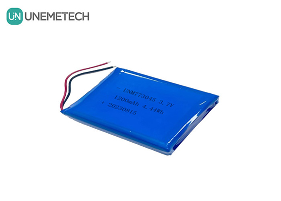 লি-পলিমার ব্যাটারি 3.7V 1200mAh 773045 1S লিপো ব্যাটারি ফিঙ্গারপ্রিন্ট স্ক্যানারের জন্য