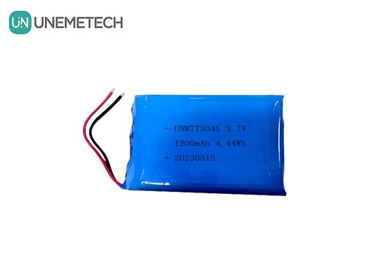 লি-পলিমার ব্যাটারি 3.7V 1200mAh 773045 1S লিপো ব্যাটারি ফিঙ্গারপ্রিন্ট স্ক্যানারের জন্য
