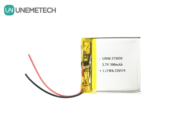3ব্লুটুথ স্পিকারের জন্য.7V 300mAh LiPo রিচার্জেবল ব্যাটারি 373030