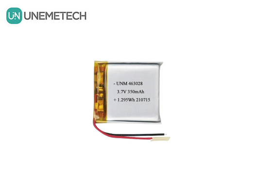 গেমপ্যাডের জন্য লি-পলি প্যাক 463028 3.7V 350mAh রিচার্জযোগ্য লি পলিমার ব্যাটারি