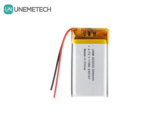 3রিমোট কন্ট্রোলারের জন্য.7V 300mAh লিথিয়াম আইওন ব্যাটারি 422035 লিপো ব্যাটারি