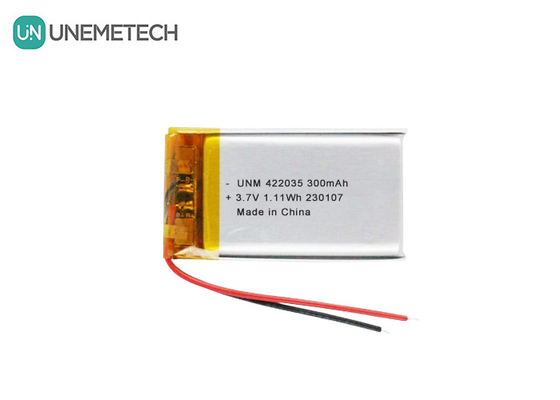 3রিমোট কন্ট্রোলারের জন্য.7V 300mAh লিথিয়াম আইওন ব্যাটারি 422035 লিপো ব্যাটারি