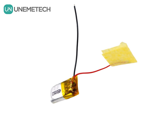 451012 3.7V 37mAh রিচার্জযোগ্য ক্ষুদ্র লিথিয়াম পলিমার ব্যাটারি মাইক্রো ডিভাইসের জন্য