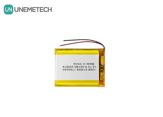 3.7V 1730mAh বড় ক্ষমতা লিথিয়াম আয়ন পলিমার ব্যাটারি 813848 পাওয়ার ব্যাংকের জন্য