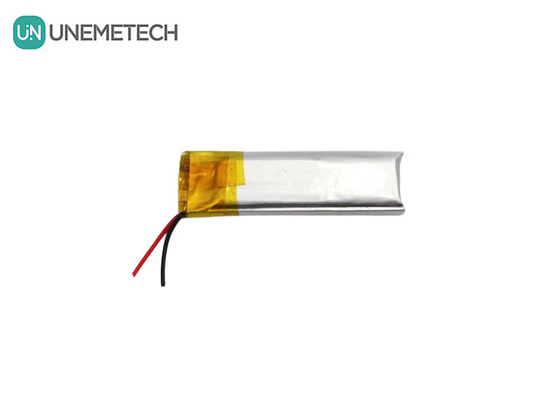 3.7V 80mAh 400930 কাস্টম লিথিয়াম পলিমার ব্যাটারি ইলেকট্রনিক মোমবাতি জন্য কম ওজন